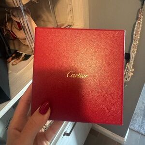 Cartier Luxurious Red Box
